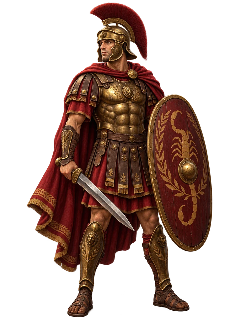 Praetorian adlı Roma biriminin oyun görseli