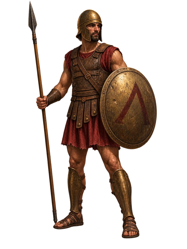 Perioikoi adlı Sparta biriminin oyun görseli